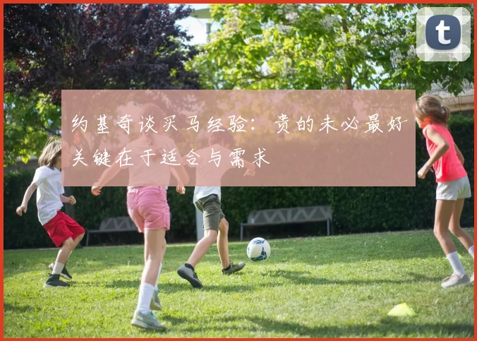 约基奇谈买马经验：贵的未必最好关键在于适合与需求